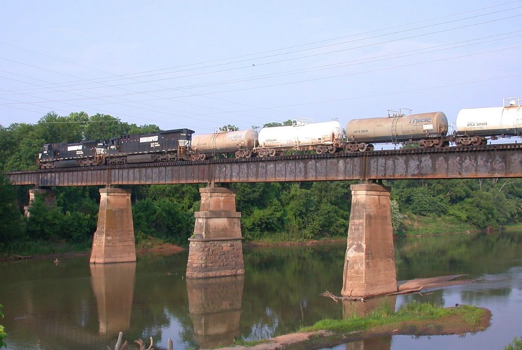 NB across the Ocmulgee river